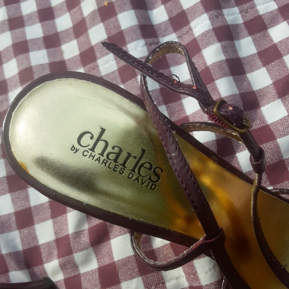 Purple Charles by Charles David high heels - Picture 4 of 6